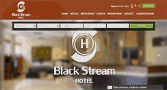 Desktop Screenshot of blackstreamhotel.com.br